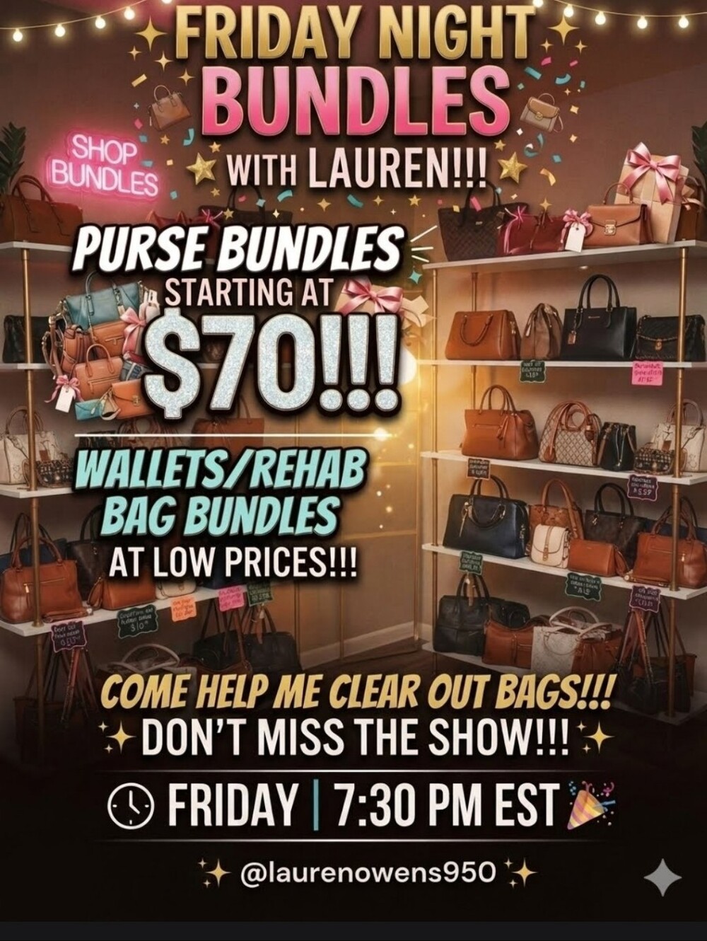 FRIDAY NIGHT BUNDLES